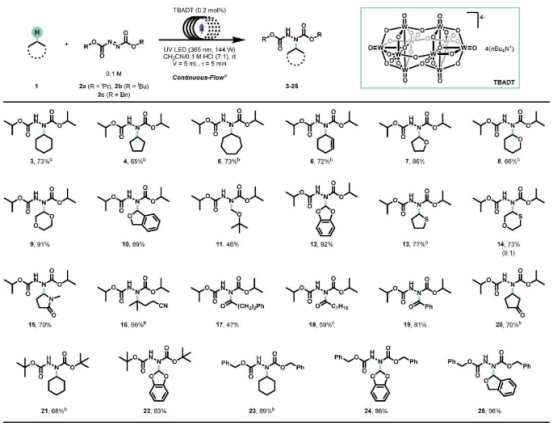 圖3. 反應(yīng)底物范圍研究。